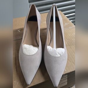 Stuart Weitzman Pebble Suede Pumps